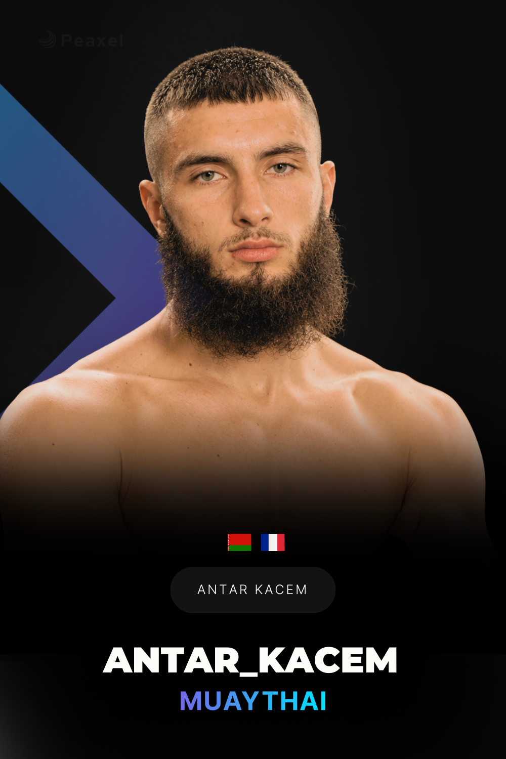 Hamza Rachid defeated Antar Kacem with a TKO at 0:33 of round three, breaking his five-fight winning streak at ONE Friday Fights 140. — Antar Kacem