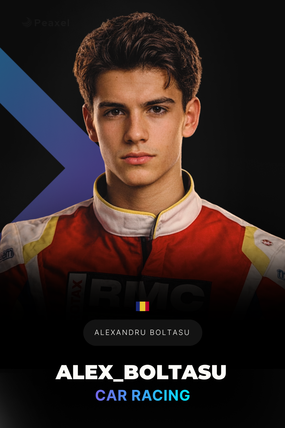 Alexandru Boltasu recognized as Romania’s karting prodigy, representing the future of the discipline globally. — Alexandru Boltasu